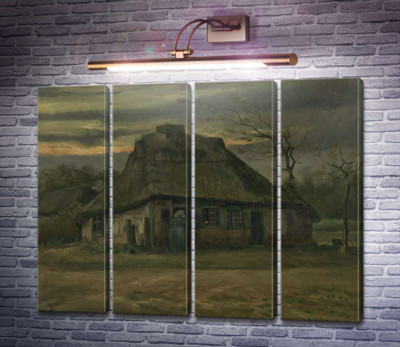 Соломенная хижина в сумерках (Straw Hut at Dusk), 1885
