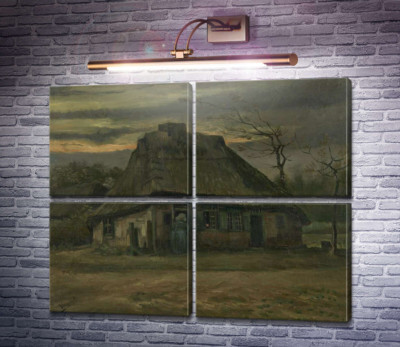 Солом'яна хатина в сутінках (Straw Hut at Dusk), 1885