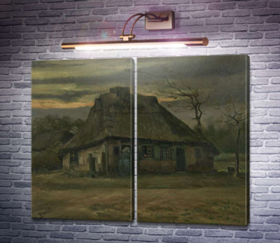 Солом'яна хатина в сутінках (Straw Hut at Dusk), 1885