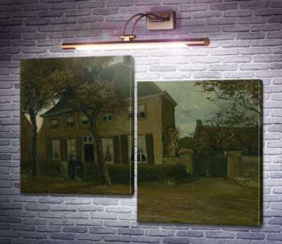 Дом приходского священника в Нюэнене (The Parsonage at Nuenen), 1885