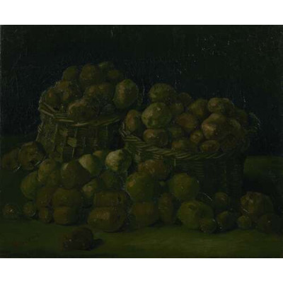Корзина с картофелем