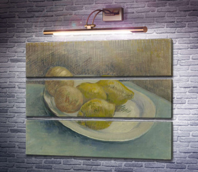 Натюрморт с лимонами на тарелке (Still Life with Lemons on a Plate), 1887