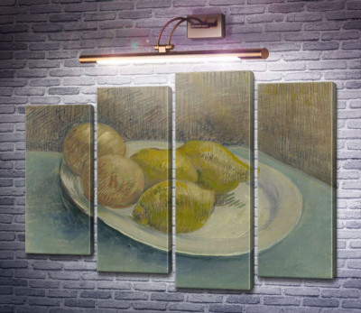 Натюрморт с лимонами на тарелке (Still Life with Lemons on a Plate), 1887