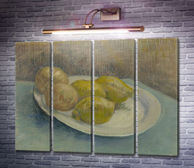 Натюрморт с лимонами на тарелке (Still Life with Lemons on a Plate), 1887