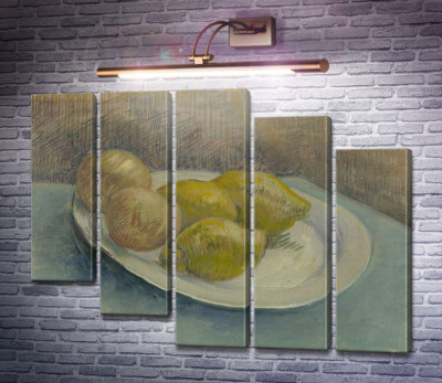 Натюрморт с лимонами на тарелке (Still Life with Lemons on a Plate), 1887