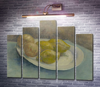 Натюрморт с лимонами на тарелке (Still Life with Lemons on a Plate), 1887