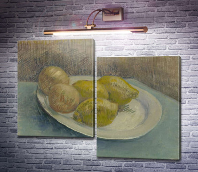 Натюрморт с лимонами на тарелке (Still Life with Lemons on a Plate), 1887