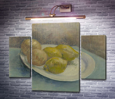 Натюрморт с лимонами на тарелке (Still Life with Lemons on a Plate), 1887