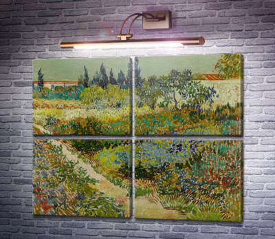Сад з квітами (Garden with Flowers), 1888