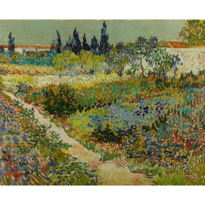 Сад с цветами (Garden with Flowers), 1888