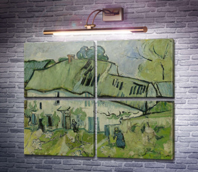 Ферма з двома фігурами (Farmhouse with Two Figures), 1890