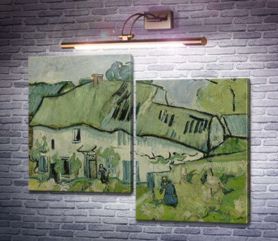 Ферма з двома фігурами (Farmhouse with Two Figures), 1890
