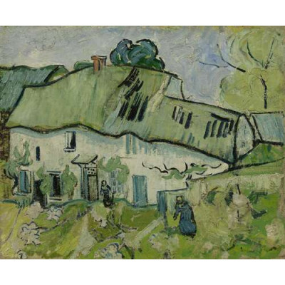 Ферма с двумя фигурами (Farmhouse with Two Figures), 1890