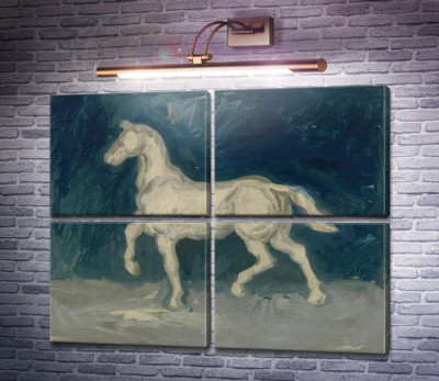 Гіпсова статуетка коня (Plaster Statuette of a Horse), 1886