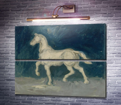 Гіпсова статуетка коня (Plaster Statuette of a Horse), 1886