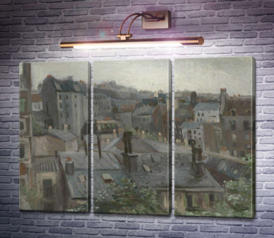 Вид зі студії Вінсента (View from Vincent's Studio), 1886
