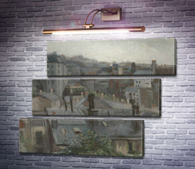 Вид зі студії Вінсента (View from Vincent's Studio), 1886