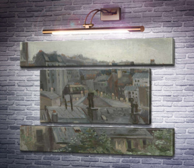 Вид зі студії Вінсента (View from Vincent's Studio), 1886