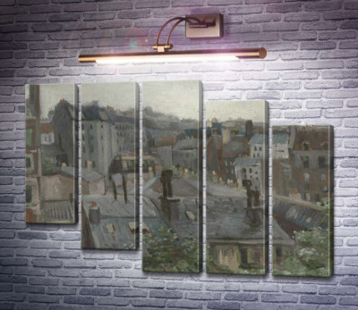 Вид зі студії Вінсента (View from Vincent's Studio), 1886