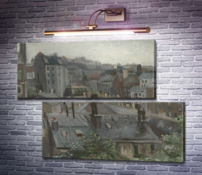 Вид из студии Винсента (View from Vincent's Studio), 1886