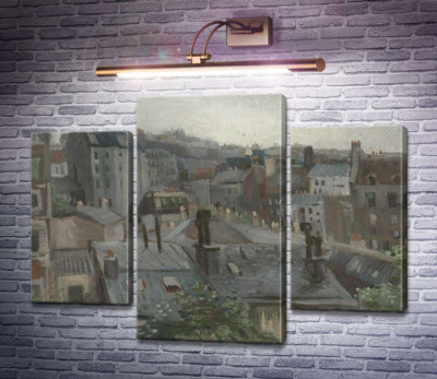 Вид из студии Винсента (View from Vincent's Studio), 1886