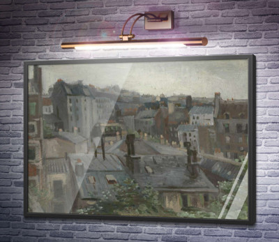 Вид из студии Винсента (View from Vincent's Studio), 1886