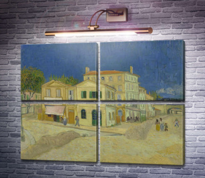 Будинок Вінсента в Арлі (жовтий Будинок) (Vincent`s House in Arles (The Yellow House)), 1888