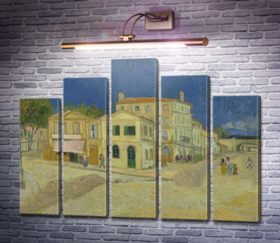 Дом Винсента в Арле (желтый Дом) (Vincent`s House in Arles (The Yellow House)), 1888