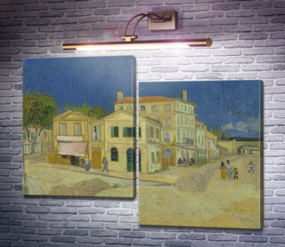 Будинок Вінсента в Арлі (жовтий Будинок) (Vincent`s House in Arles (The Yellow House)), 1888