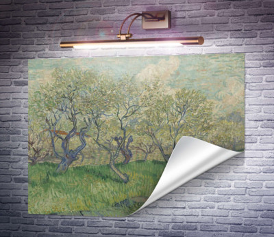 Фруктовый сад в цвету (Orchard in Blossom), 1888