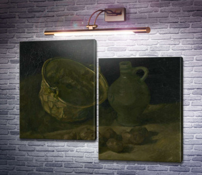 Натюрморт з мідним казанком і глечиком (Still Life with Brass Cauldron and Jug), 1885