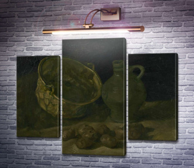 Натюрморт з мідним казанком і глечиком (Still Life with Brass Cauldron and Jug), 1885