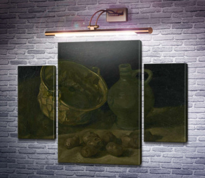 Натюрморт з мідним казанком і глечиком (Still Life with Brass Cauldron and Jug), 1885