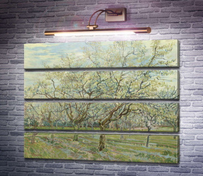 Фруктовый сад с цветущими сливами (Orchard with Blossoming Plum Trees), 1888
