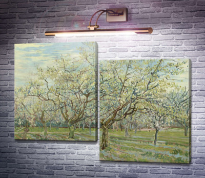 Фруктовый сад с цветущими сливами (Orchard with Blossoming Plum Trees), 1888