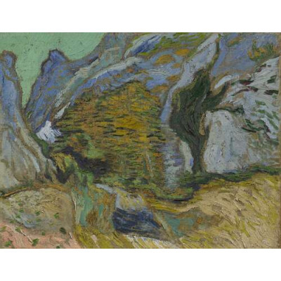 Овраг с небольшим ручьем (Ravine with a Small Stream), 1889