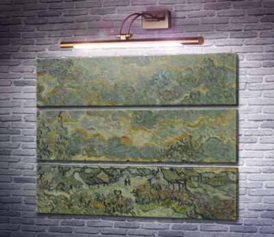 Коттеджи и кипарисы, воспоминания о севере (Cottages and Cypresses, Reminiscence of the North), 1890