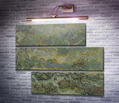 Котеджі і кипариси, спогади про північ (Cottages and Cypresses, Reminiscence of the North), 1890
