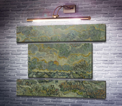 Котеджі і кипариси, спогади про північ (Cottages and Cypresses, Reminiscence of the North), 1890