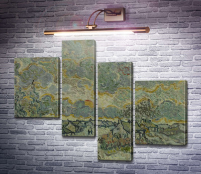 Котеджі і кипариси, спогади про північ (Cottages and Cypresses, Reminiscence of the North), 1890
