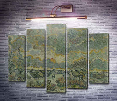 Котеджі і кипариси, спогади про північ (Cottages and Cypresses, Reminiscence of the North), 1890