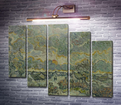 Коттеджи и кипарисы, воспоминания о севере (Cottages and Cypresses, Reminiscence of the North), 1890
