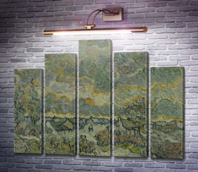 Коттеджи и кипарисы, воспоминания о севере (Cottages and Cypresses, Reminiscence of the North), 1890