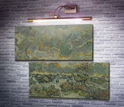 Котеджі і кипариси, спогади про північ (Cottages and Cypresses, Reminiscence of the North), 1890