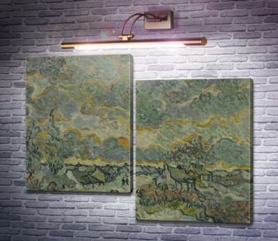 Коттеджи и кипарисы, воспоминания о севере (Cottages and Cypresses, Reminiscence of the North), 1890