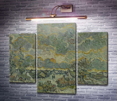 Коттеджи и кипарисы, воспоминания о севере (Cottages and Cypresses, Reminiscence of the North), 1890