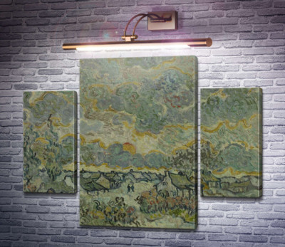 Котеджі і кипариси, спогади про північ (Cottages and Cypresses, Reminiscence of the North), 1890