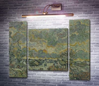 Коттеджи и кипарисы, воспоминания о севере (Cottages and Cypresses, Reminiscence of the North), 1890