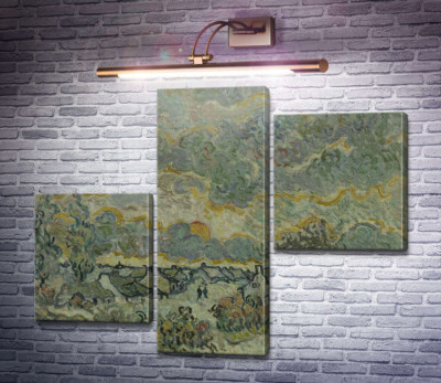 Котеджі і кипариси, спогади про північ (Cottages and Cypresses, Reminiscence of the North), 1890