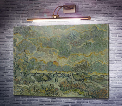 Коттеджи и кипарисы, воспоминания о севере (Cottages and Cypresses, Reminiscence of the North), 1890